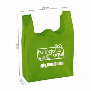 Bolsas Ecológicas Reutilizables Reciclables Pequeñas en Cambrel para Tu Empresa Supermercados, Mercado, Obsequios, Kits, Multiusos en Bogotá y Colombia